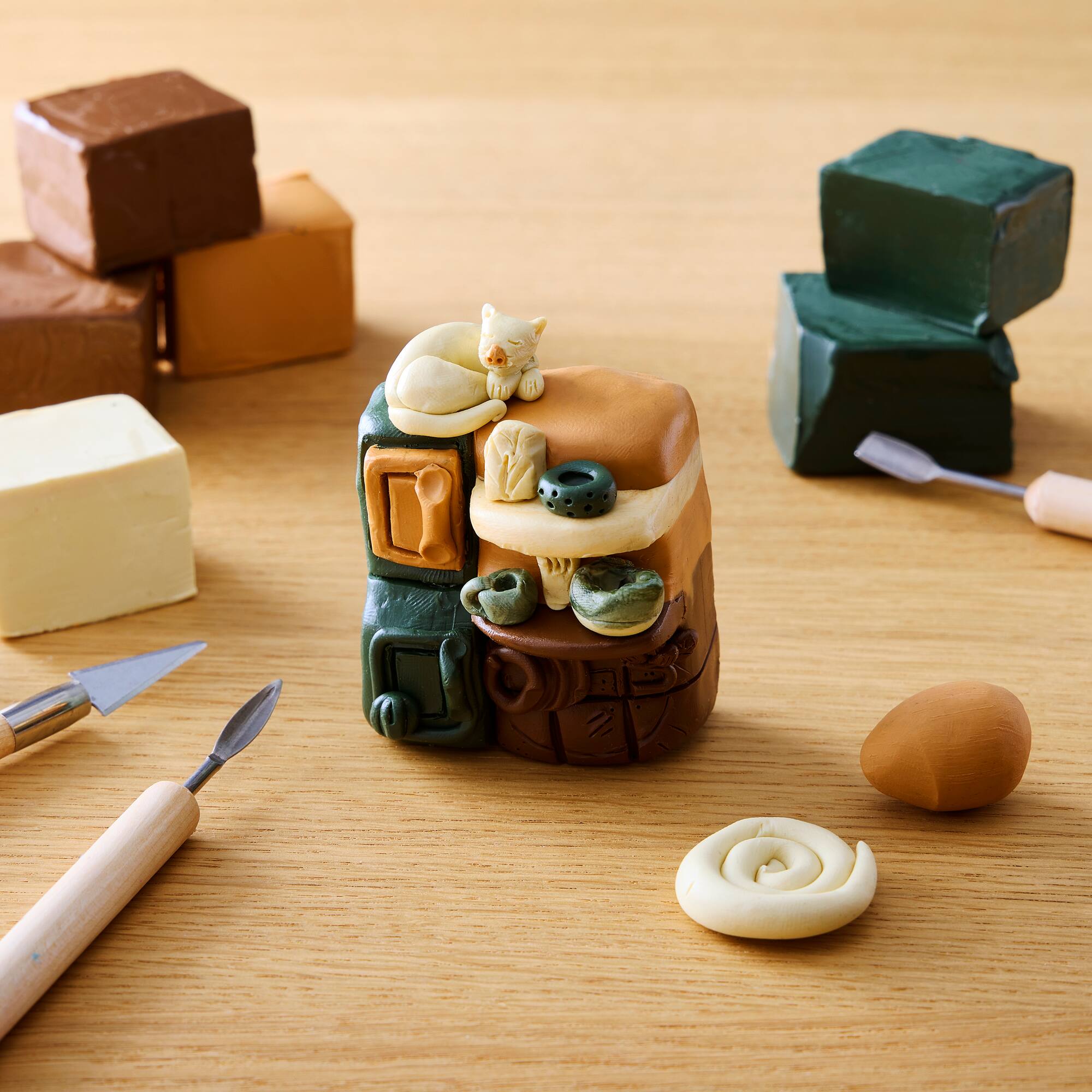 12 Pack: Earth Colors Plastalina Modeling Clay Set by Craft Smart®